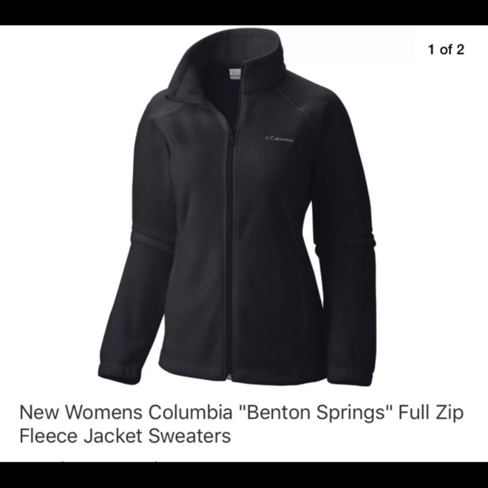 Columbia sports wear full zip up